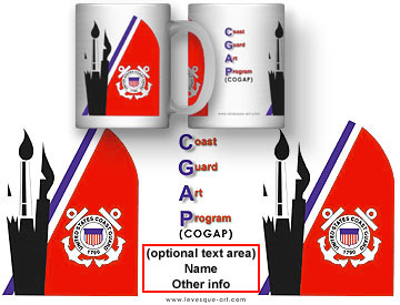 Coast Guard Art Program Mug