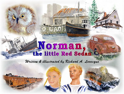 Norman, the little red sedan